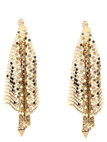 Gold Chainmail Earrings - Paco Rabanne - Modalova