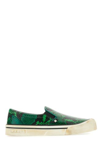 Bally Printed Nappa Slip Ons - Bally - Modalova