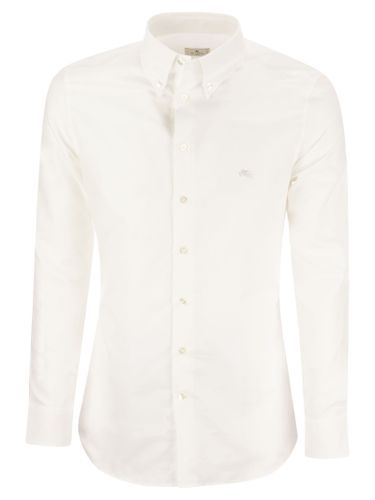Etro Button-down Cotton Shirt - Etro - Modalova
