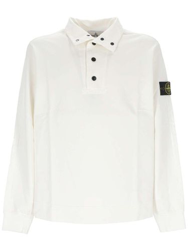 Long-sleeved Polo Shirt - Stone Island - Modalova