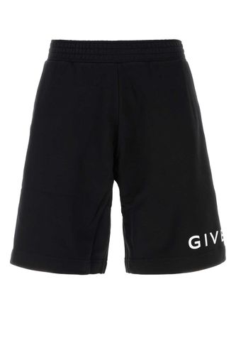 Black Cotton Bermuda Shorts - Givenchy - Modalova