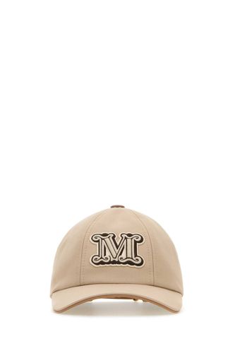 Sand Cotton Libero Baseball Cap - Max Mara - Modalova