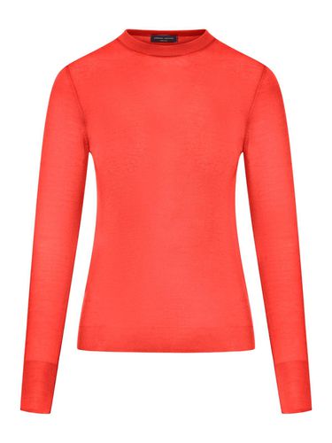 Crewneck Knit Sweater - Roberto Collina - Modalova