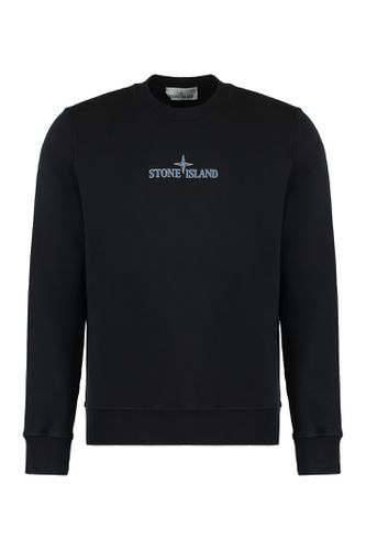 Cotton Crew-neck Sweatshirt - Stone Island - Modalova