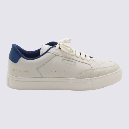 And Blue Leather Sneakers - Common Projects - Modalova
