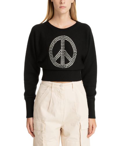 Peace Wool Sweater M05CH1N0 Jeans - M05CH1N0 Jeans - Modalova