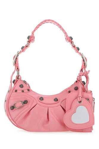 Pink Nappa Leather Le Cagole Xs Shoulder Bag - Balenciaga - Modalova