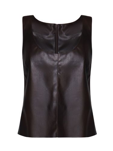 Pinko Capuana Ecoleather Top - Pinko - Modalova