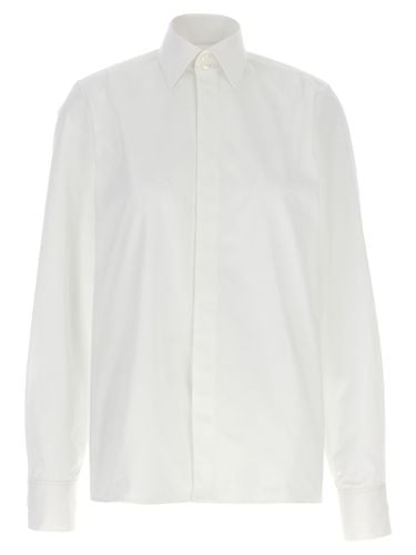 Saint Laurent Logo Embroidery Shirt - Saint Laurent - Modalova