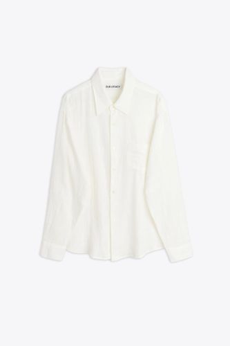 Coco Shirt Off white cotton relaxed shirt with long sleeves - Coco Shirt - Our Legacy - Modalova