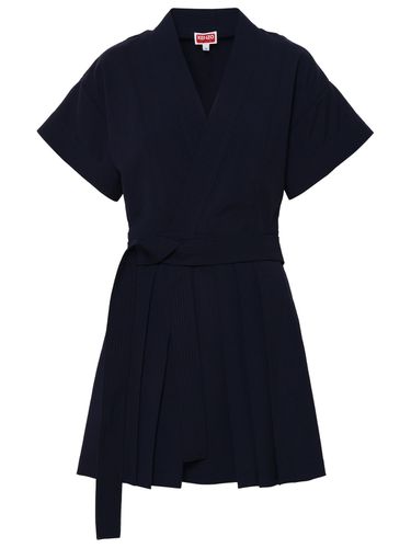 Kenzo Blue Wool Dress - Kenzo - Modalova