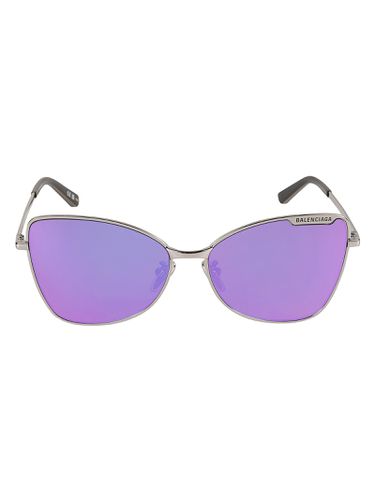 Cat Eye Logo Sunglasses - Balenciaga Eyewear - Modalova