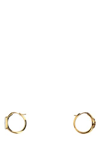 Gold Metal Earrings - Alexander McQueen - Modalova