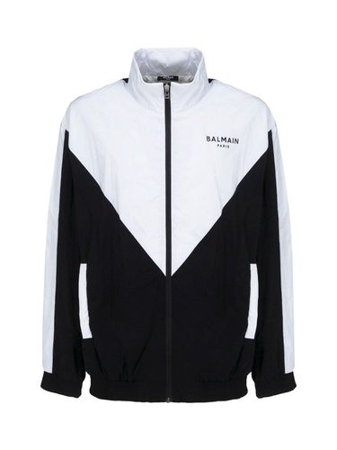 Balmain Logo Printed Track Jacket - Balmain - Modalova