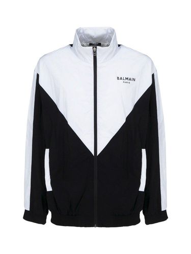 Balmain Sports Jacket With Logo - Balmain - Modalova