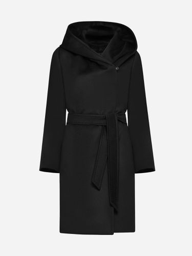 Newmang Hooded Wool Coat - Max Mara Studio - Modalova