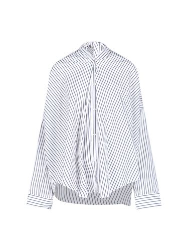 Striped Shirt With Bow Detail - Balenciaga - Modalova