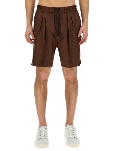 Drawstring Silk Bermuda Shorts - Tom Ford - Modalova