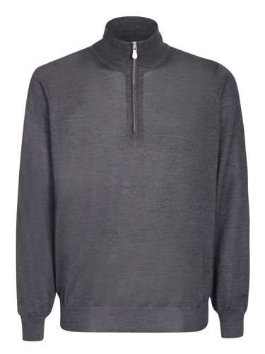 Zip Fastening Sweater - Brunello Cucinelli - Modalova