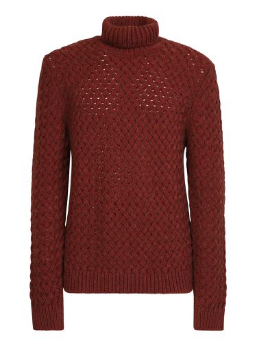 Woven Knit Pullover - Lardini - Modalova