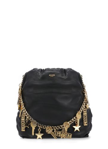 Moschino Leather Shoulder Bag - Moschino - Modalova