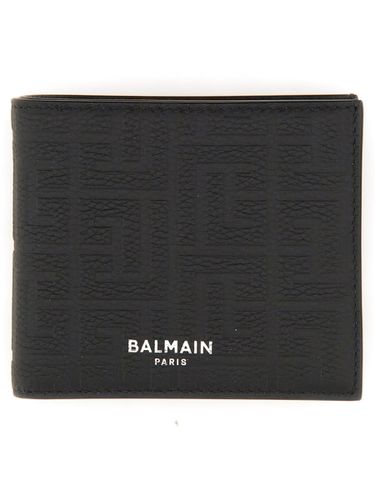 Balmain Leather Wallet - Balmain - Modalova