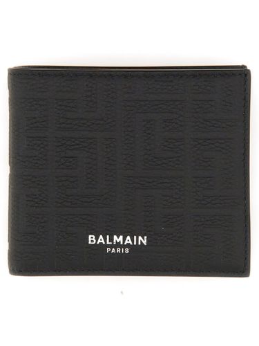 Balmain Leather Wallet - Balmain - Modalova