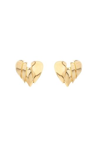 Amina Muaddi Heartbreaker Earrings - Amina Muaddi - Modalova