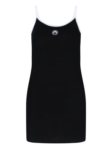 Marine Serre moon Logo Mini Dress - Marine Serre - Modalova