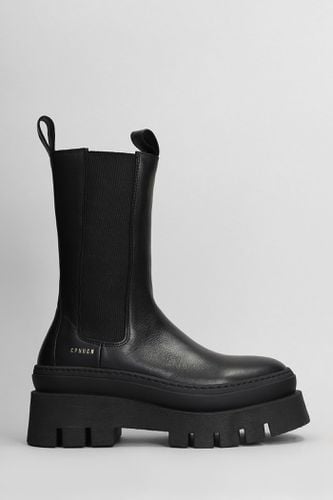 Cph 685 Combat Boots In Leather - Copenhagen - Modalova