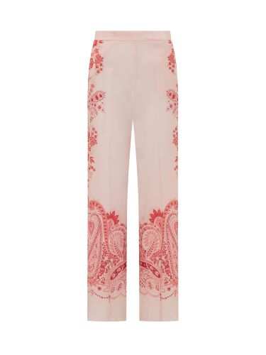 Etro Silk Pants - Etro - Modalova