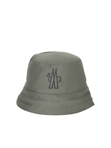 Nylon Green Bucket Cap - Moncler Grenoble - Modalova