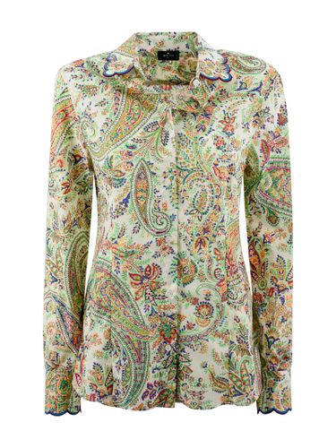 Etro Graphic Printed Buttoned Shirt - Etro - Modalova