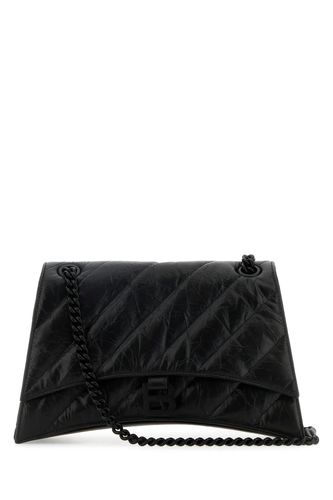 Leather Medium Crush Shoulder Bag - Balenciaga - Modalova
