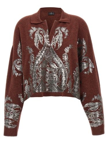 Etro Printed Sweater - Etro - Modalova