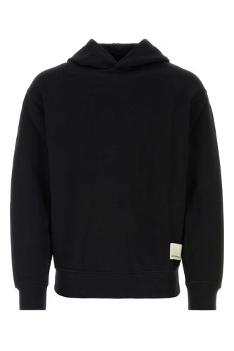 Black Cotton Sweatshirt - Emporio Armani - Modalova