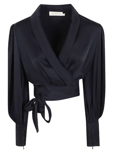 Zimmermann Silk Wrap Top - Zimmermann - Modalova