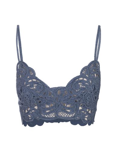 Ermanno Scervino Blue Lace Bra Top - Ermanno Scervino - Modalova