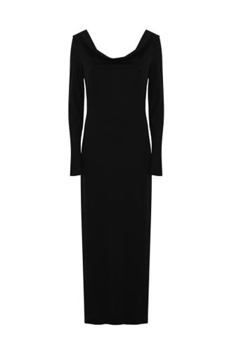 TwinSet Long Crepe Jersey Dress - TwinSet - Modalova