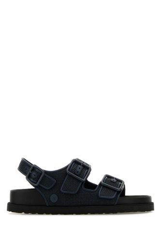 Navy Raffia Milano Sandals - Birkenstock - Modalova