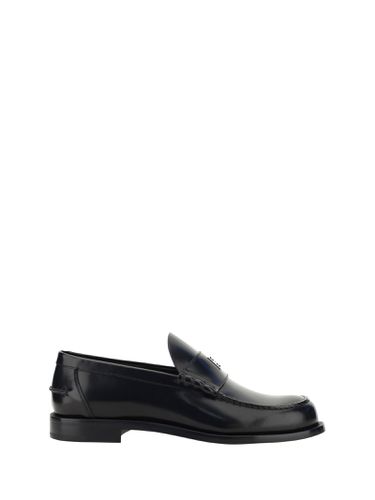 Givenchy Brushed Leather Loafers - Givenchy - Modalova