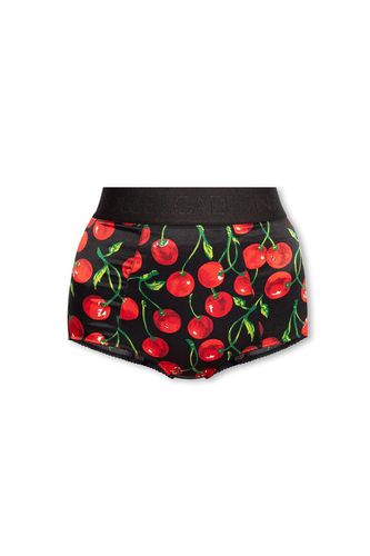 High Rise Underwear Shorts - Dolce & Gabbana - Modalova
