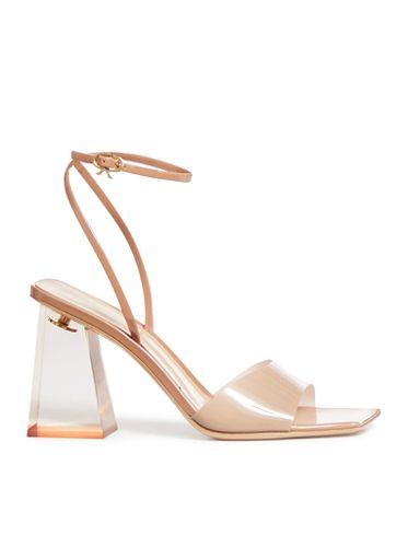 Cosmic Sandal 85 Glass+vernice - Gianvito Rossi - Modalova