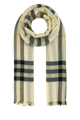 Burberry Embroidered Wool Scarf - Burberry - Modalova