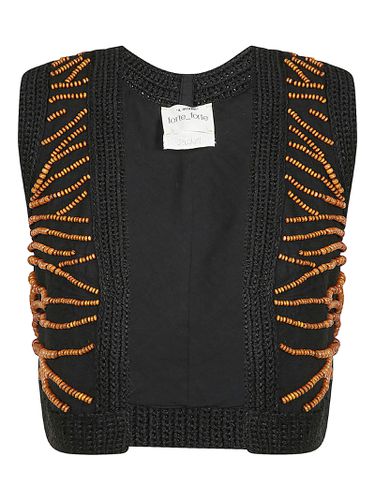 Forte_Forte Open Front Embellished Vest - Forte Forte - Modalova