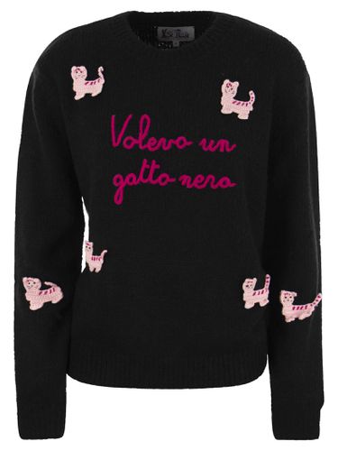 Alpaca-blend Jumper With Embroidery - MC2 Saint Barth - Modalova