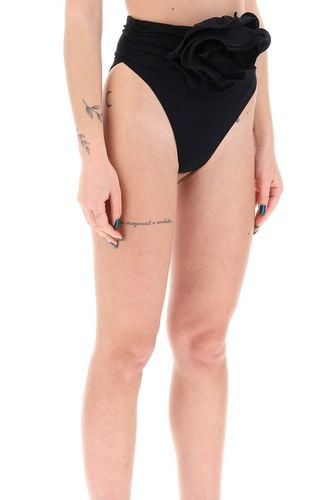 High-waisted Bikini Briefs With Flower Clip - Magda Butrym - Modalova