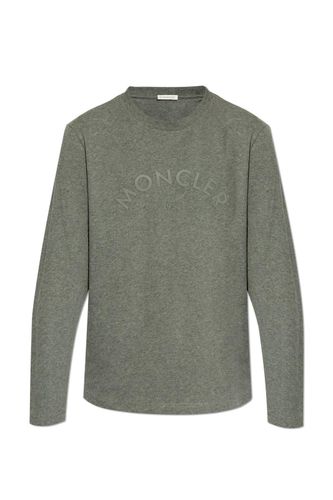 Logo Printed Long-sleeve T-shirt - Moncler - Modalova