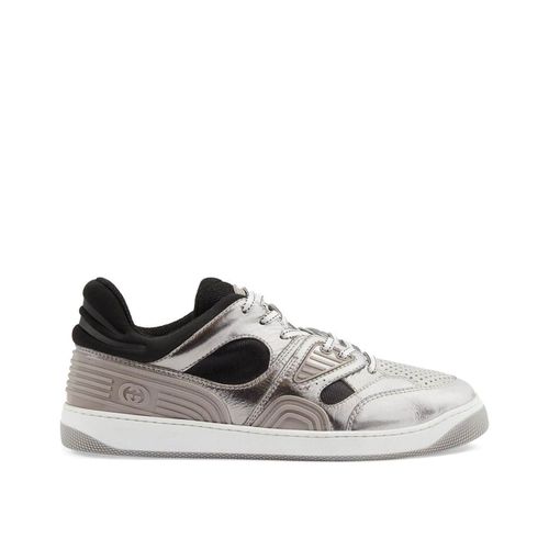 Gucci Leather Basket Sneakers - Gucci - Modalova