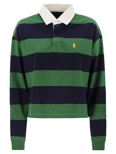 Striped Jersey Rugby Shirt - Polo Ralph Lauren - Modalova